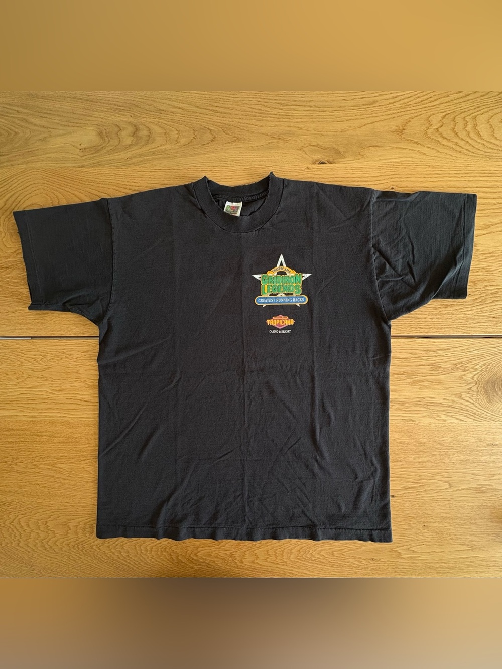 Vintage 1997 Gridiron Legends T Shirt XL Single Stitch Fruit Of The Loom NFL